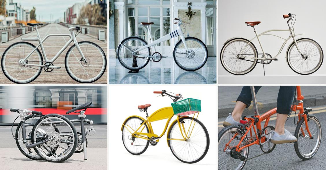 Estas bicicletas pensadas para la ciudad están diseñadas por famosos arquitectos