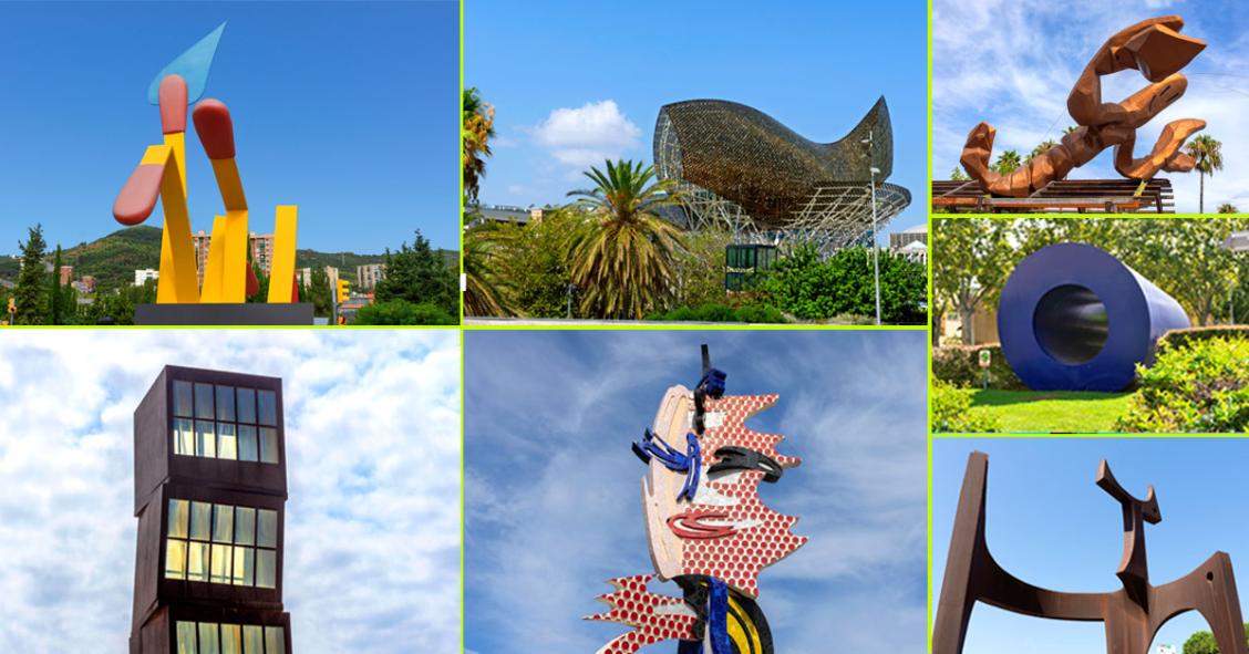 Un paseo por la escultura pública de Barcelona: te mostramos las que se instalaron con motivo de los Juegos Olímpicos