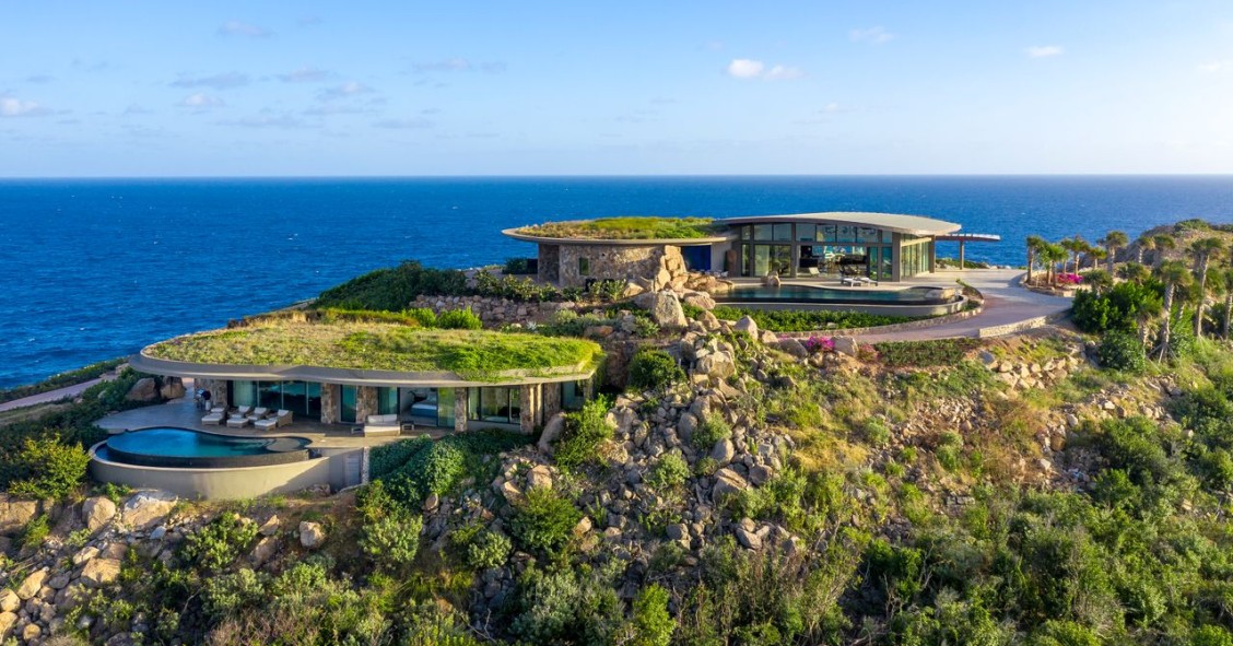 Una mansión de lujo con vistas al Caribe en las Islas Vírgenes Británicas