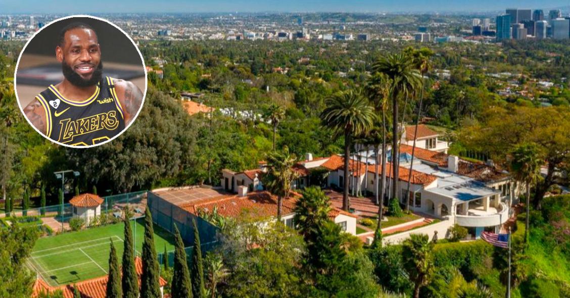 La estrella de la NBA LeBron James se compra otra mansión en Los Ángeles