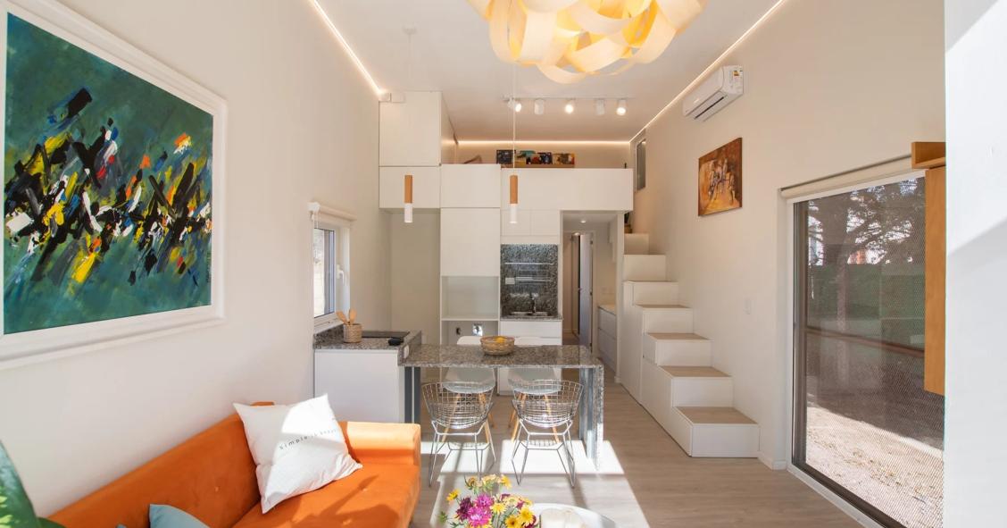 Esta casa prefabricada de hormigón hecha en Argentina se monta en un día