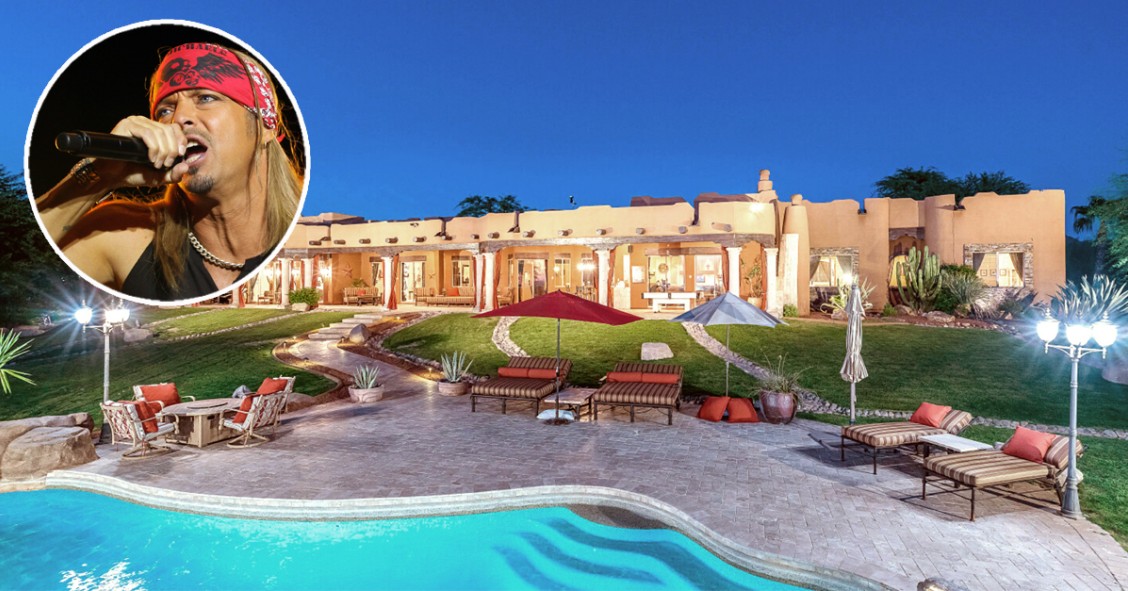 La mansión en el desierto del cantante Bret Michaels sale a la venta por 2,8 millones