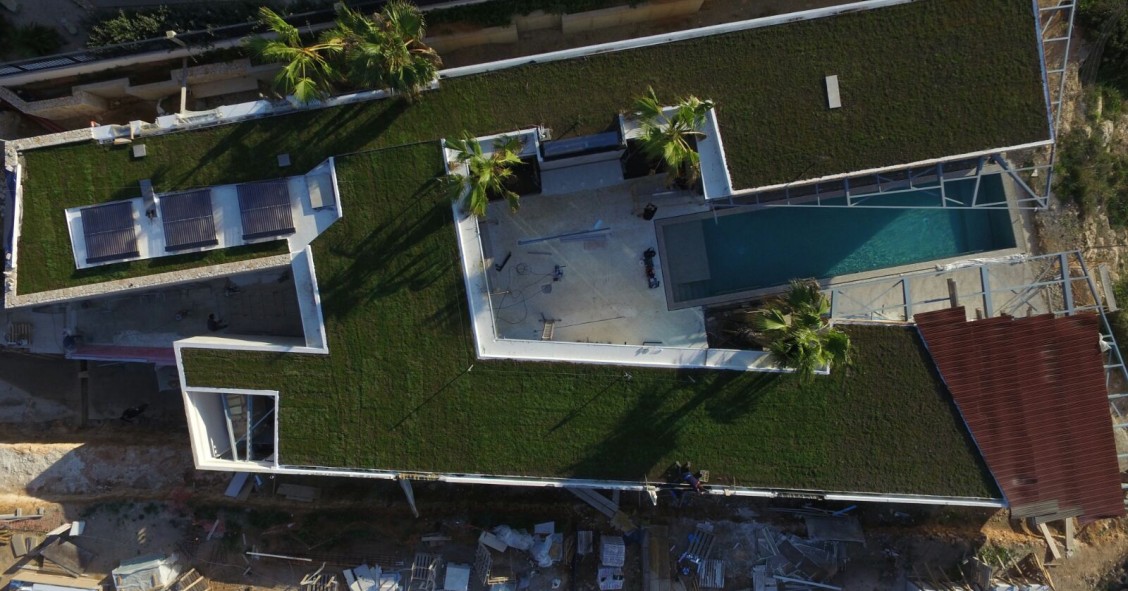 Este es el diseño de la primera cubierta verde inteligente en España