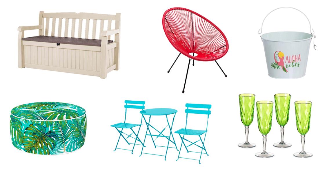 Las propuestas de Amazon para decorar el jardín, la terraza o el balcón con las últimas tendencias