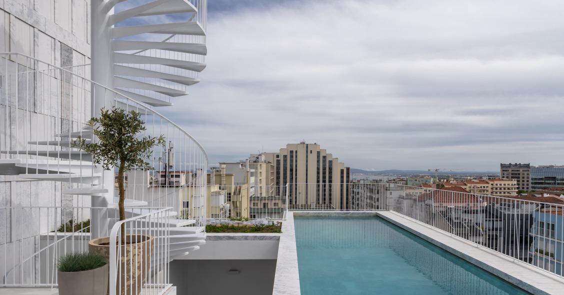 Así es el lujoso Castilho 203, el edificio donde Cristiano Ronaldo compró su ático de lujo y está todo vendido