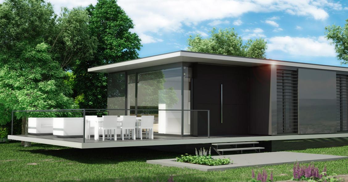 Casas prefabricadas Nevo: con licencia, estructura de acero, sostenibles e instaladas en sólo seis meses 