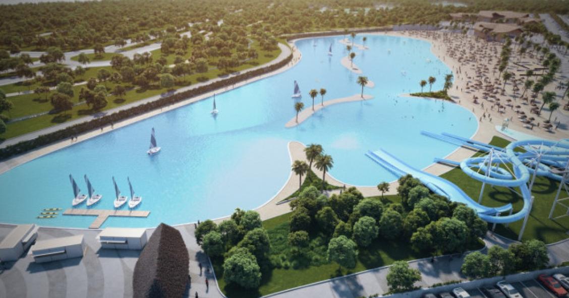 Alovera Beach, Gualadajara tendrá la playa artificial mas grande de Europa, a 40 minutos de Madrid