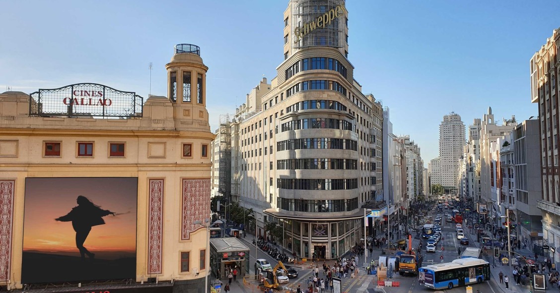 Zona de oficinas en Madrid