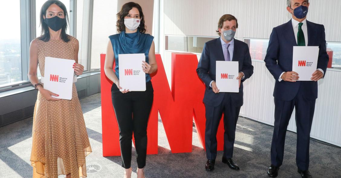 Administraciones, Adif y DCN firman el Convenio Marco para arrancar Madrid Nuevo Norte