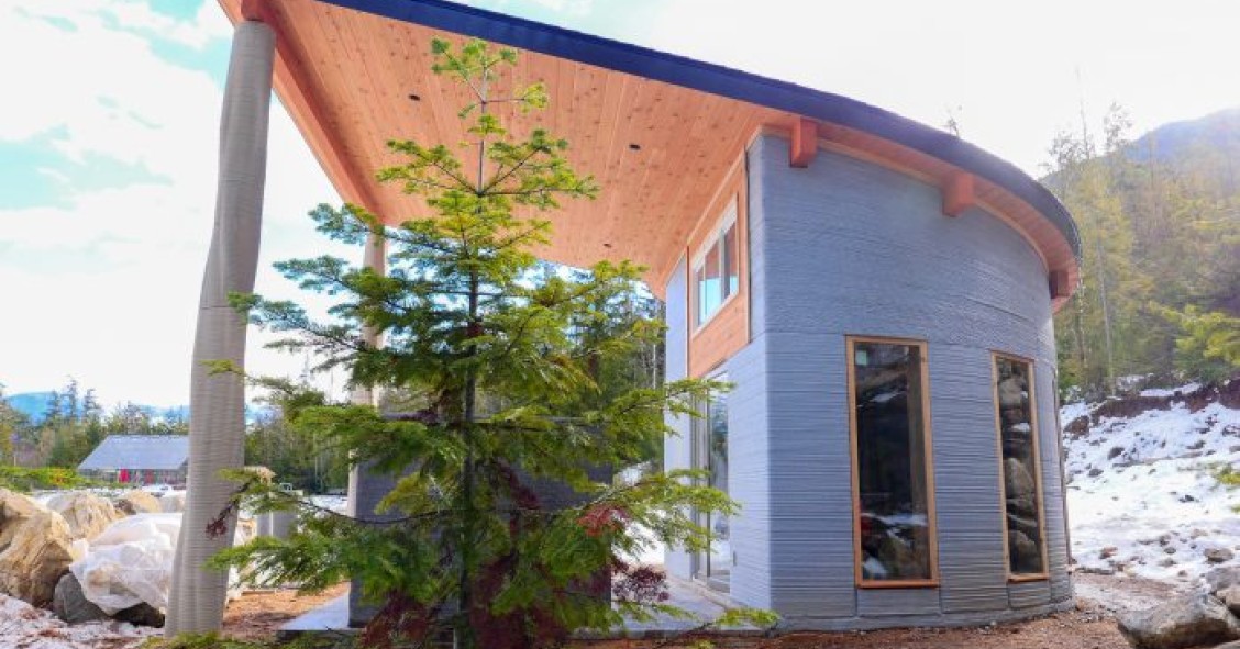 Esta casa de Canadá ha sido construida con una impresora 3D en solo 11 días y se alquila en Airbnb