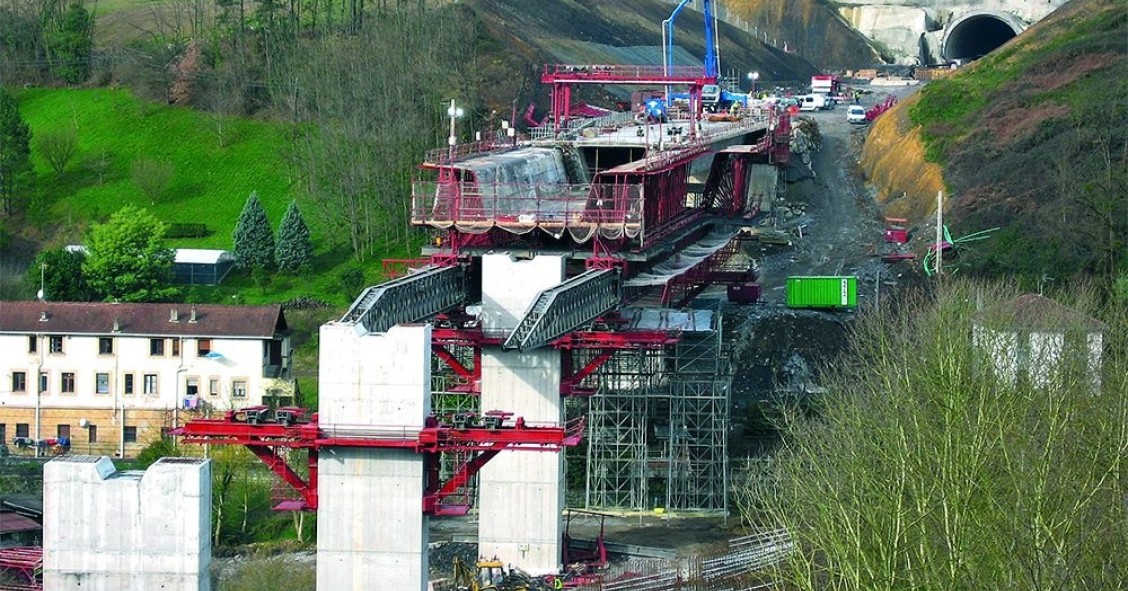 Obras de construcción en ingeniería civil