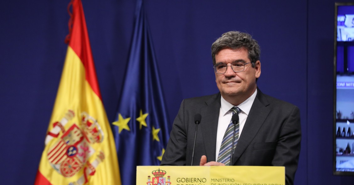 El ministro de Inclusión, Seguridad Social y Migraciones, José Luis Escrivá