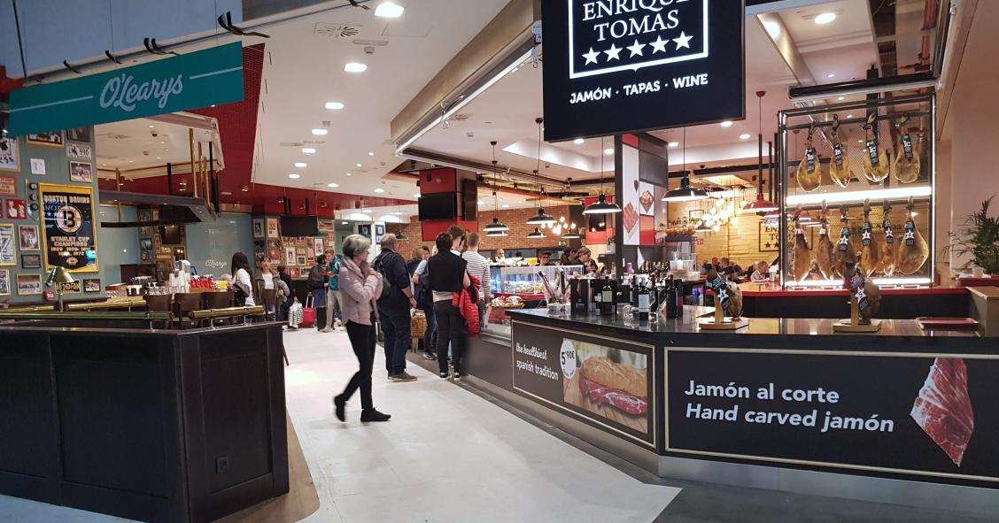 Locales de restauración en el aeropuerto de Gran Canaria