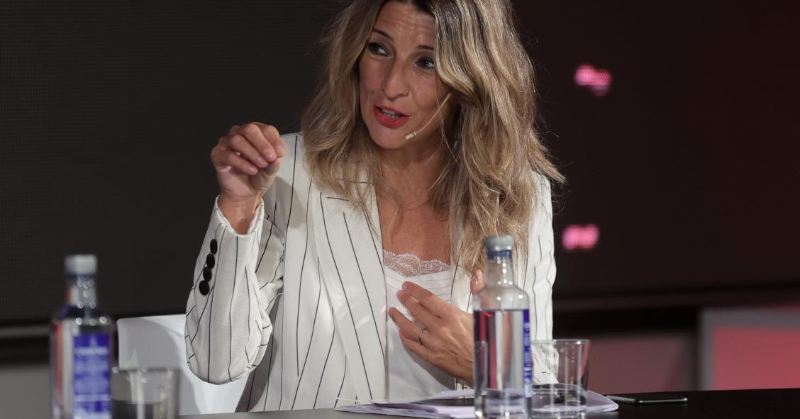 La vicepresidenta segunda y Ministra de Trabajo y Economía Social, Yolanda Díaz