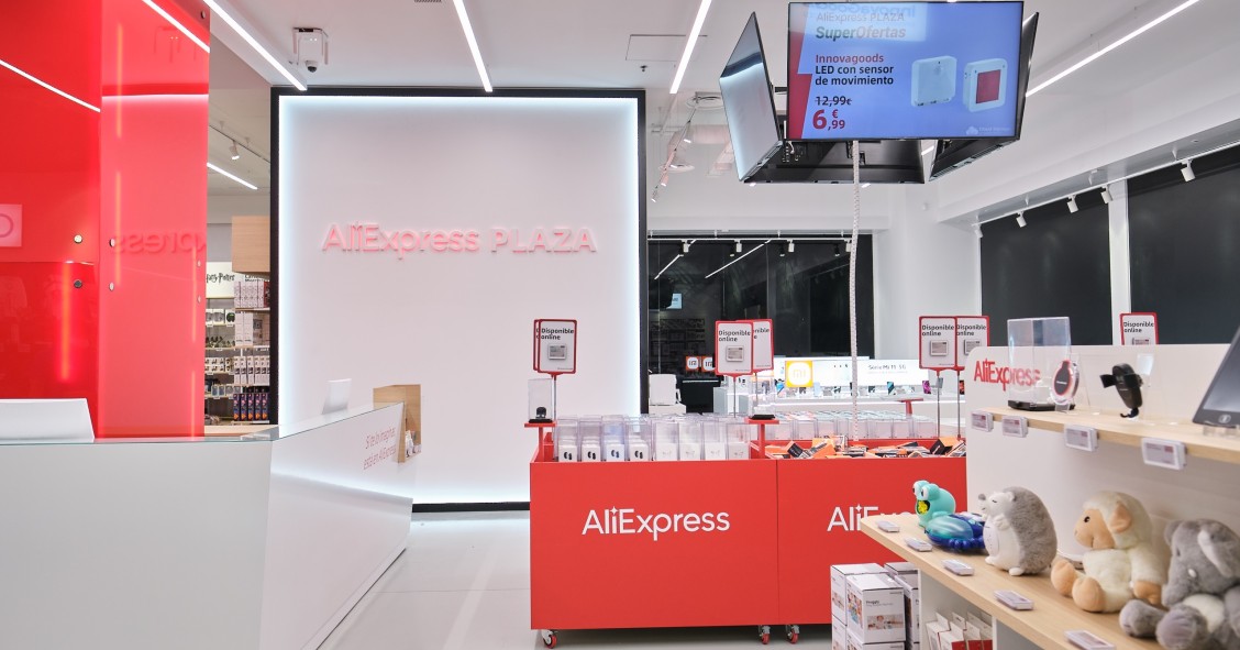 Tienda de AliExpress en La Maquinista