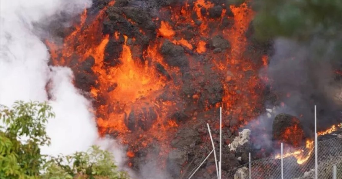 La lava del volcán se ha tragado viviendas y suelos por valor de 248 millones en La Palma