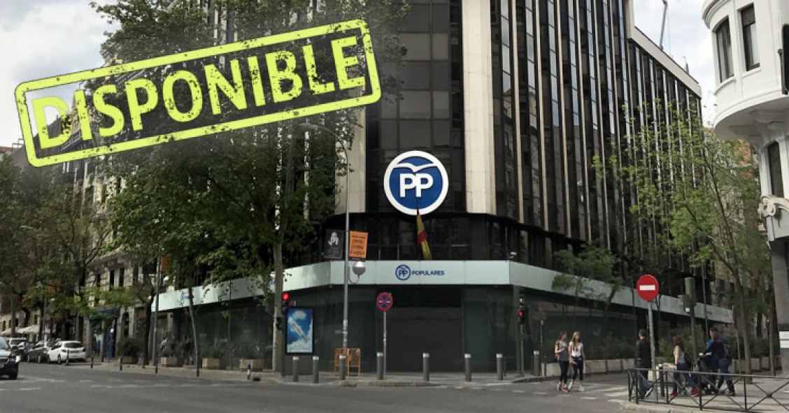 La venta de la sede del PP encara su recta final: los interesados esperan una decisión final en septiembre