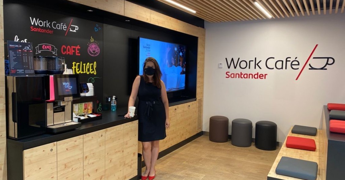 Banco Santander abre 36 'Work Café' en algunos campus universitarios de España