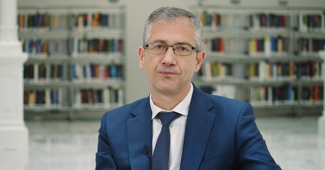 El gobernador del Banco de España, Pablo Hernández de Cos, en un mensaje que acompaña al Informe Anual de 2020.