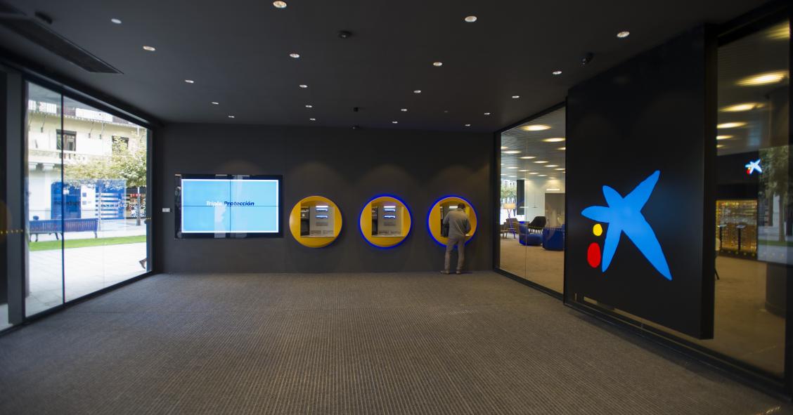 Oficina de CaixaBank en Pamplona
