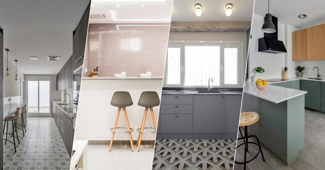 Cuatro proyectos de cocinas reformadas por menos de 10.000 euros (fotos)