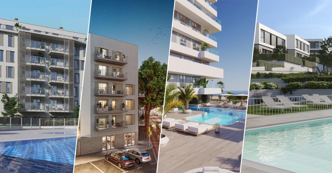 El ranking de las promotoras con más vivienda nueva a la venta en España actualmente