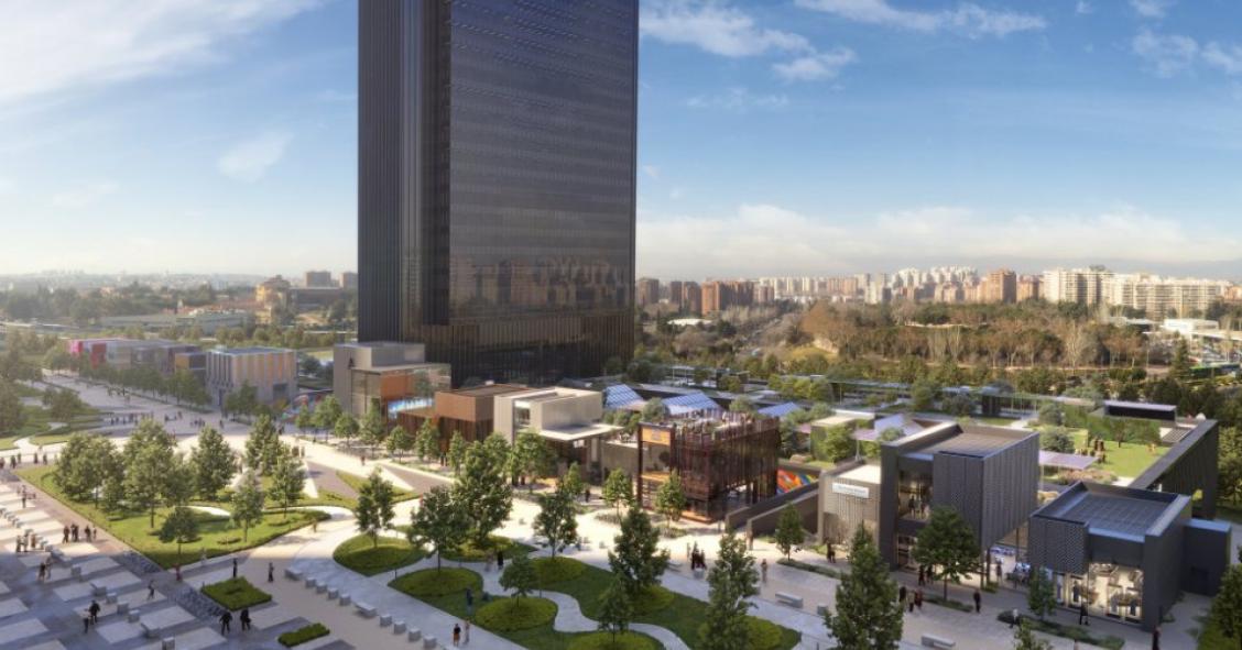 Torre Caleido alquila el 65% de sus tiendas y anuncia su inauguración para primavera