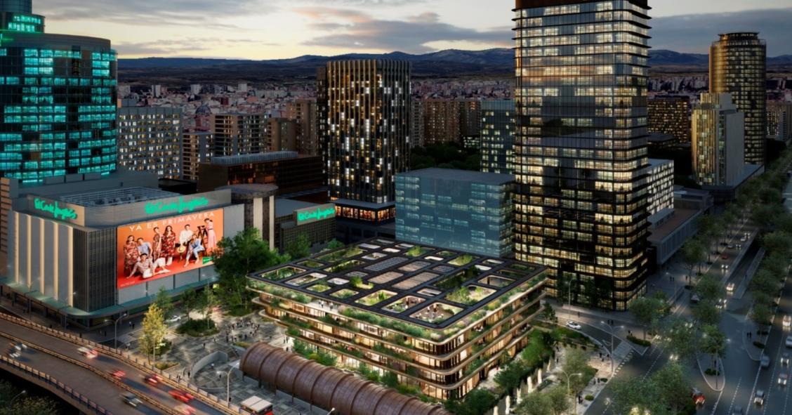 El Corte Inglés confía en JLL para alquilar el edificio de oficinas de Castellana diseñado por Heatherwick