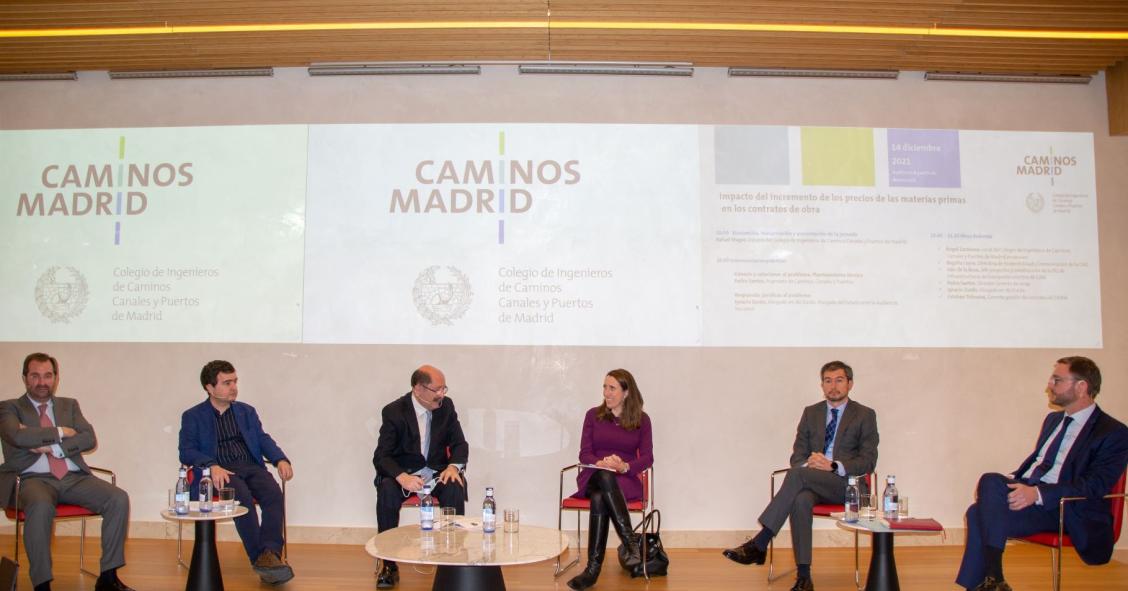 Jornadas organizadas por el Colegio de Ingenieros de Caminos Canales y Puertos de Madrid