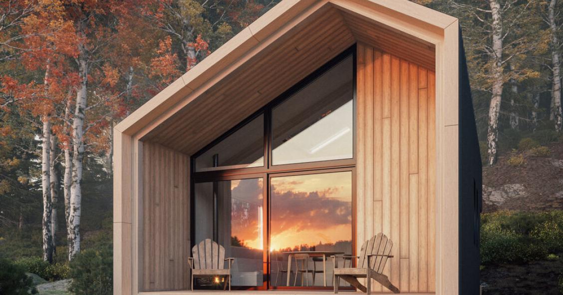 Una espectacular casa prefabricada que además es sostenible y resistente a los climas extremos