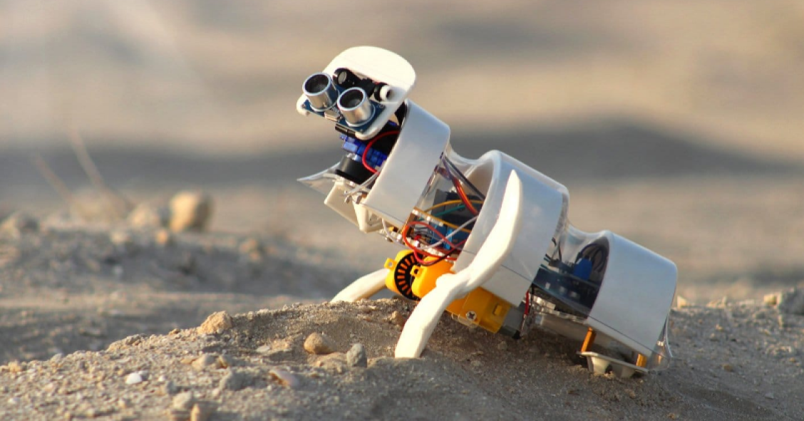 Este robot transforma desiertos en zonas verdes y funciona sólo con energía solar