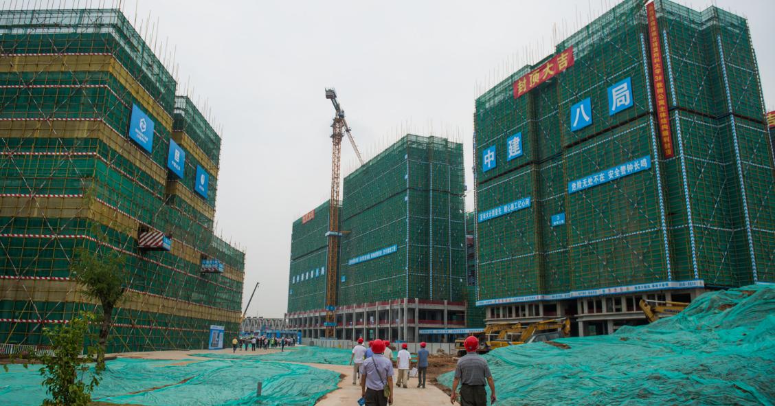El sector de la construcción en China se prepara ante la posible quiebra de Evergrande