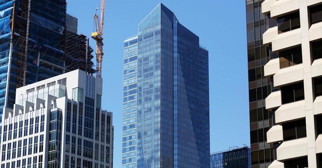 Un rascacielos de lujo con 58 plantas se inclina 7,5 centímetros al año 