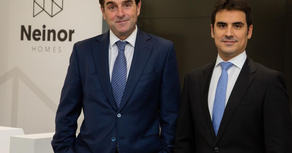 Borja García-Egotxeaga, CEO de Neinor Homes, y Jordi Argemí, consejero delegado adjunto