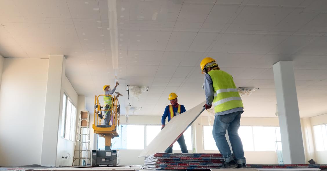 Trabajadores de la construcción