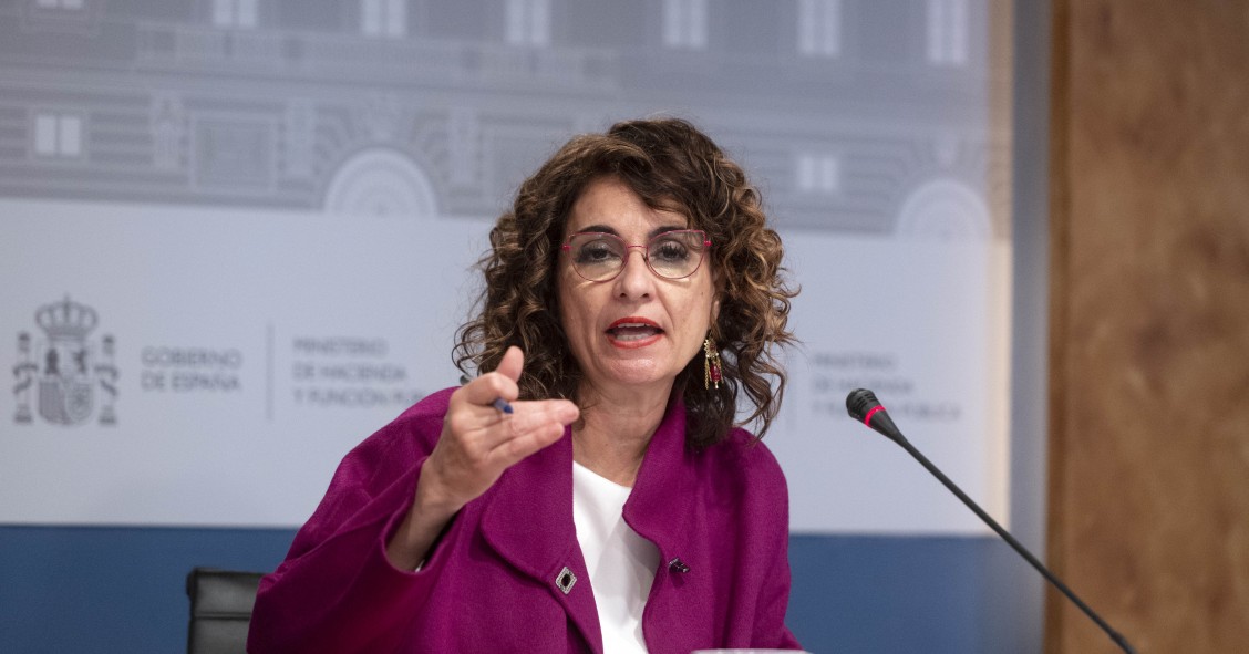 La ministra de Hacienda, María Jesús Montero