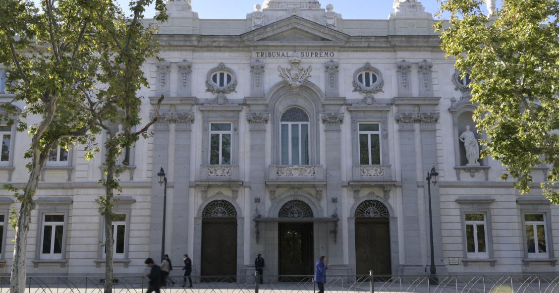 Fachada del Tribunal Supremo