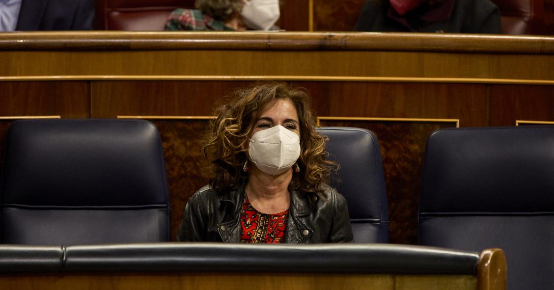 La ministra de Hacienda y Función Pública, María Jesús Montero