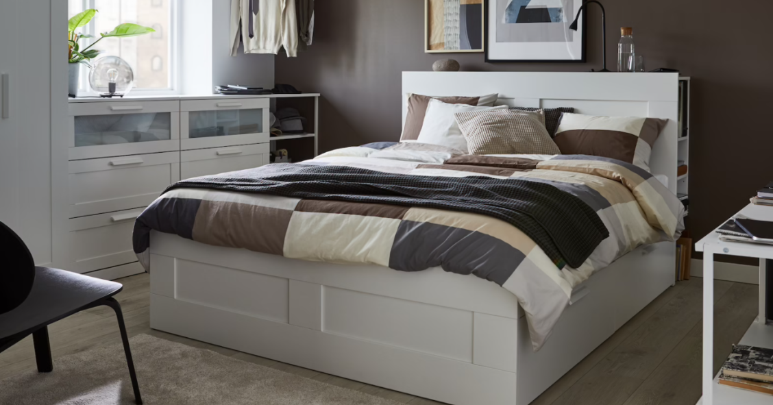 Cómo amueblar un dormitorio pequeño con muebles de Ikea