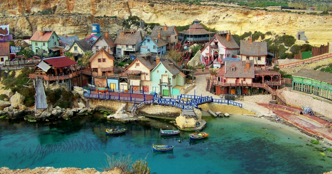 Descubre el pueblo de Popeye en Malta, el más bonito del mundo