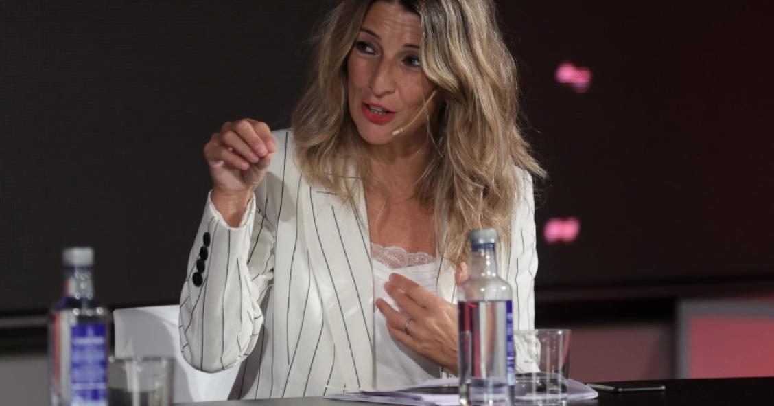 Yolanda Díaz avisa: "Esta crisis por la guerra va a afectar al PIB y al empleo"