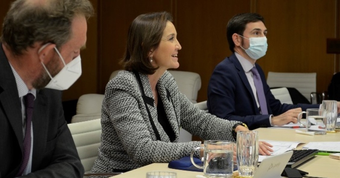 La ministra de Industria, Comercio y Turismo, Reyes Maroto