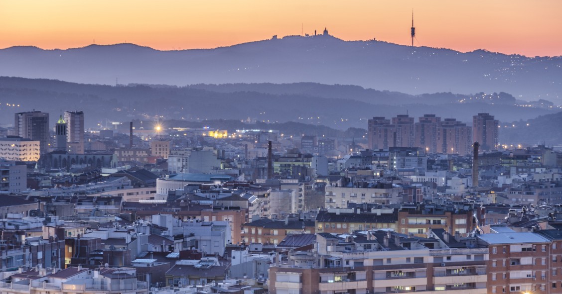 Vista panoràmica de Terrassa