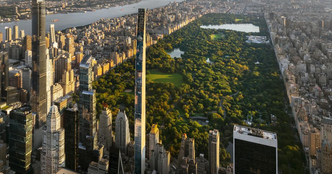 Viviendas de lujo a la venta en el rascacielos más delgado del mundo
