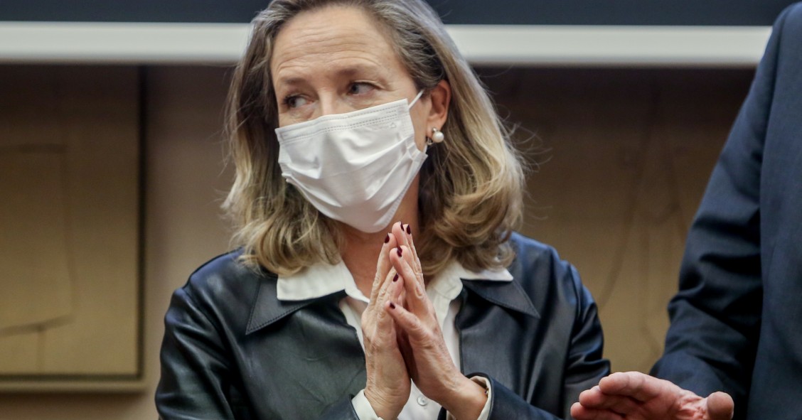 La ministra de Asuntos Económicos y Transformación Digital, Nadia Calviño