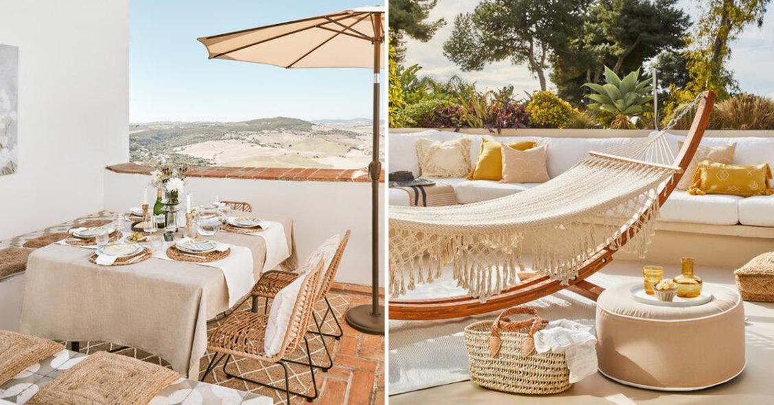 Moda y decoración de terrazas: materiales, muebles y complementos