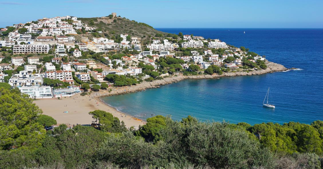 Cala Montgó, bahía de l'Escala, Alt Empordà