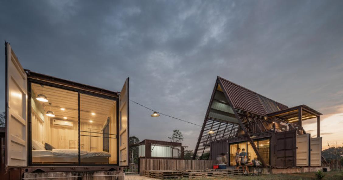 The Container Cabin, una casa original hecha con contenedores