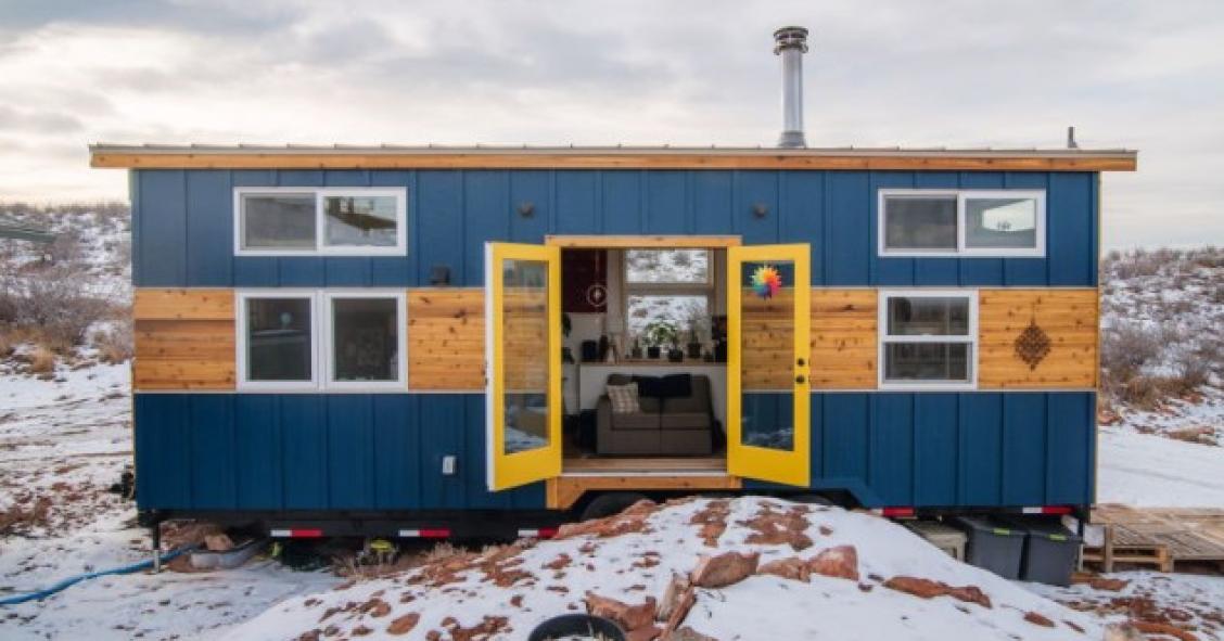 Así es la minicasa con ruedas diseñada por MitchCraft Tiny Homes