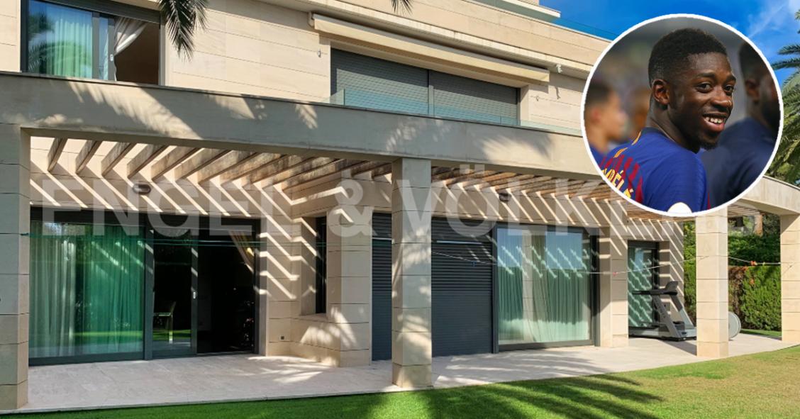 La casa donde residió Dembélé en Barcelona se alquila ahora por 18.000 euros/mes